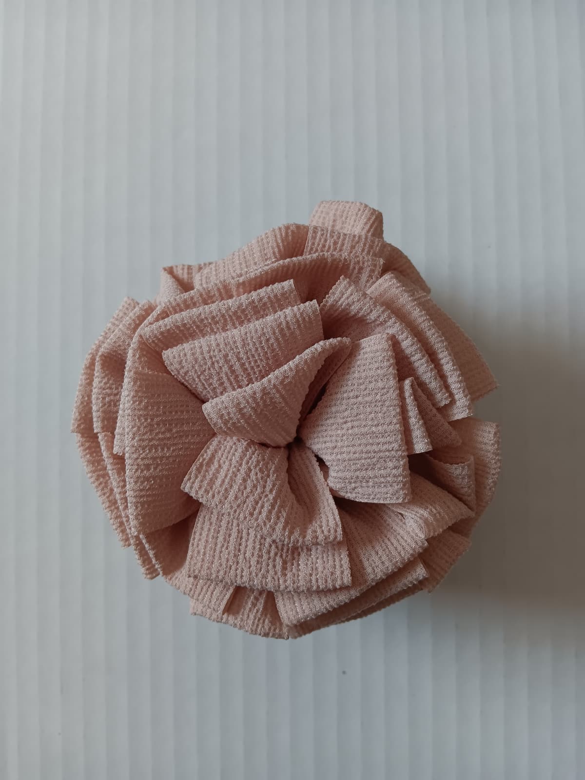 Ruffle Hair Claw Clip
