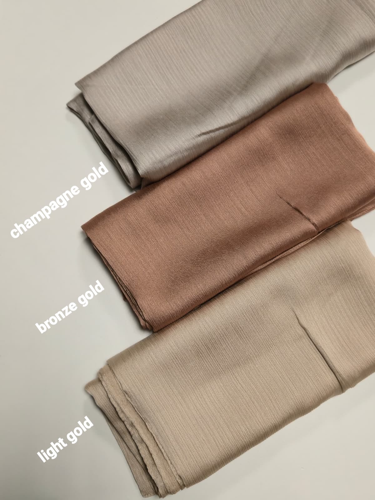 Crinkle Satin Hijab