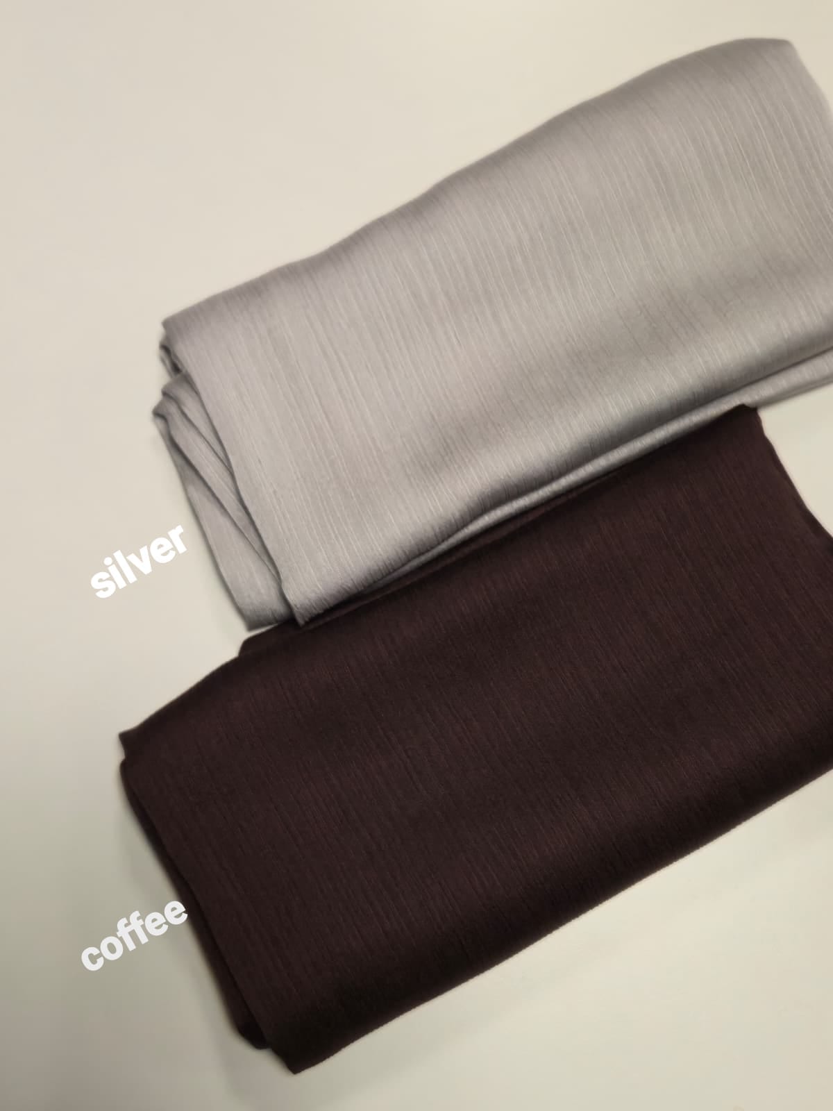 Crinkle Satin Hijab