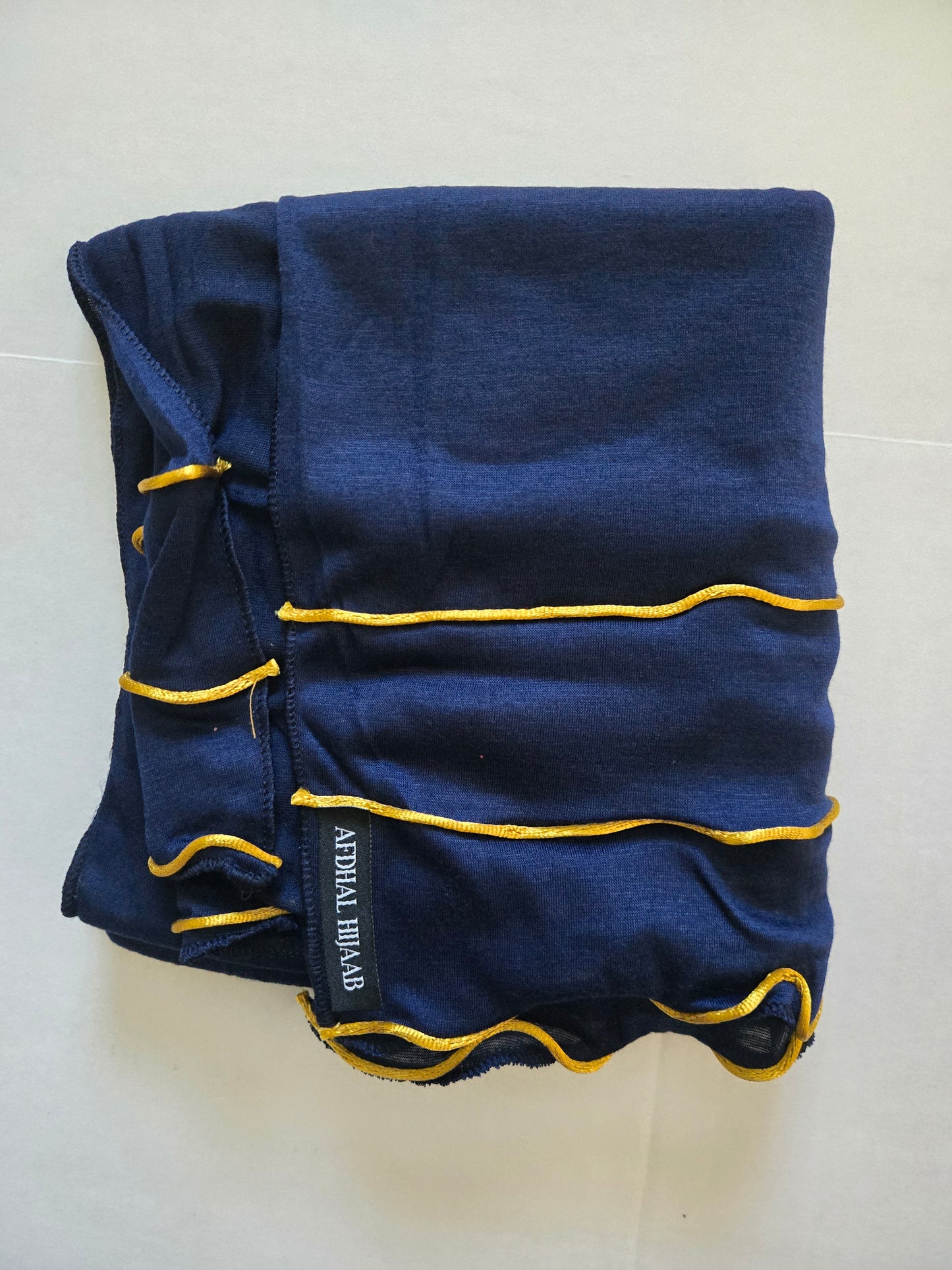  cotton jersey hijab blue
