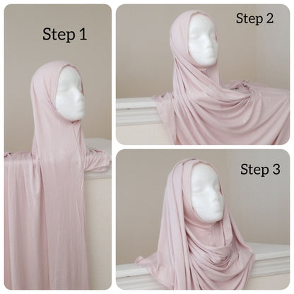 Instant Jersey Hijabs - Plain