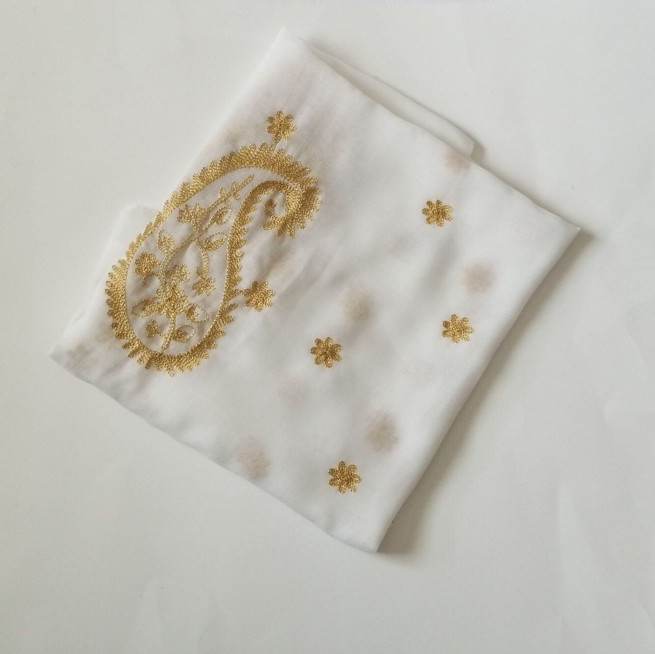 Embroidered Hijabs - Paisley