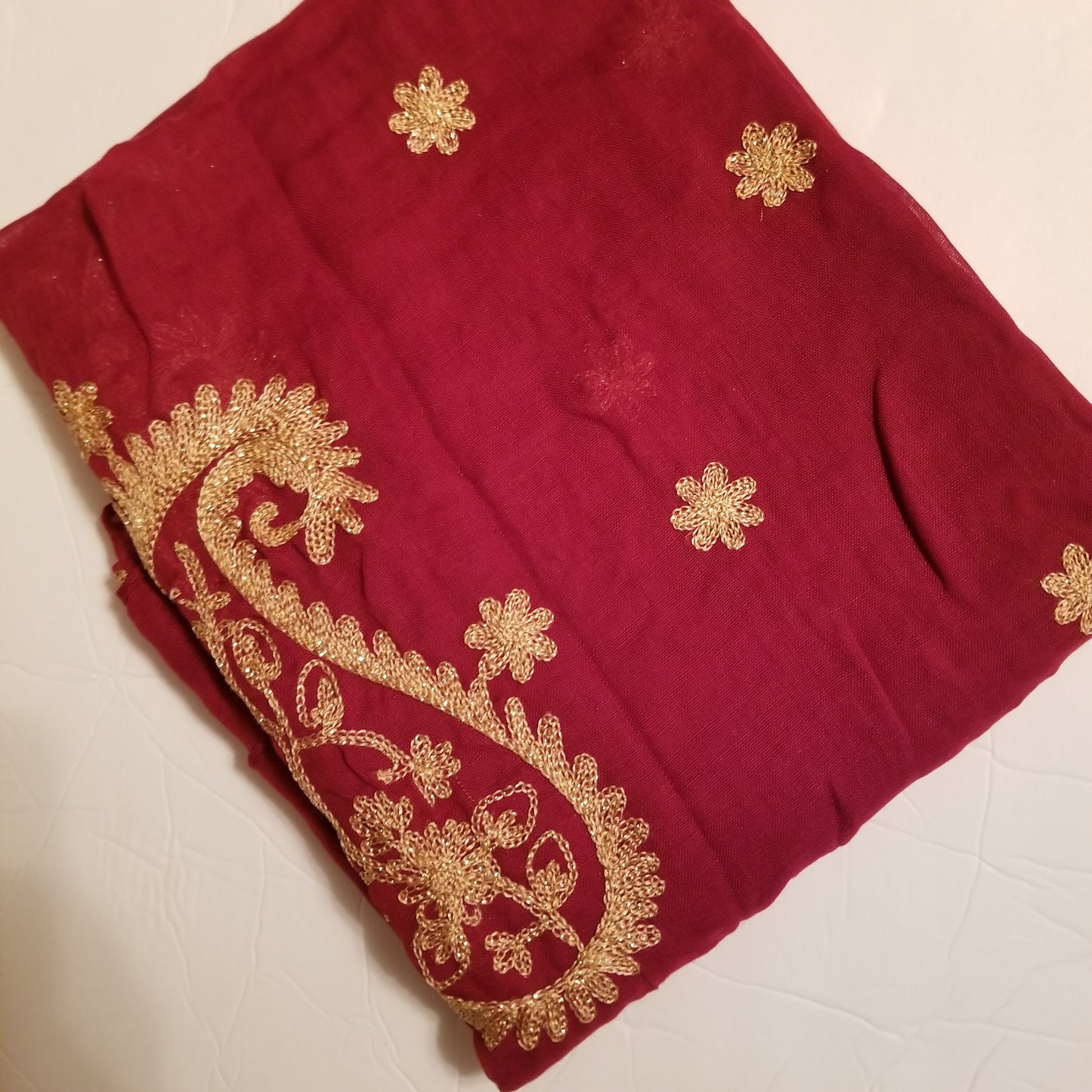 Embroidered Hijabs - Paisley