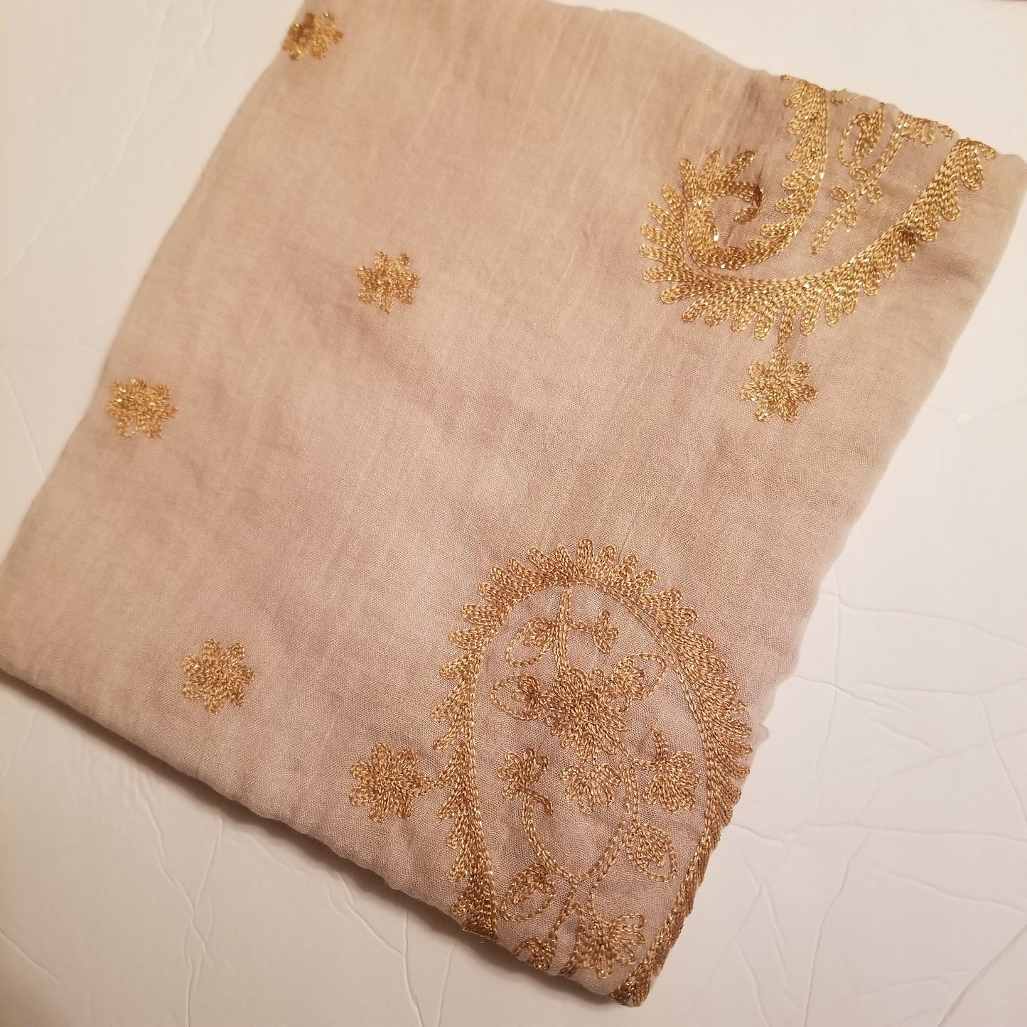 Embroidered Hijabs - Paisley
