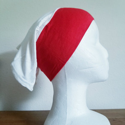 Dual Tone Hijab Tube Cap