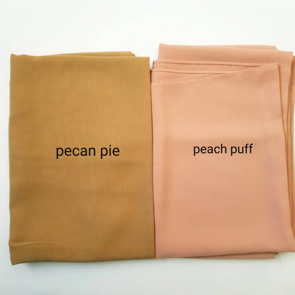 Plain Chiffon Hijabs