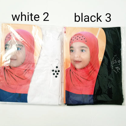 Two Piece Amira Hijab - Rhinestones