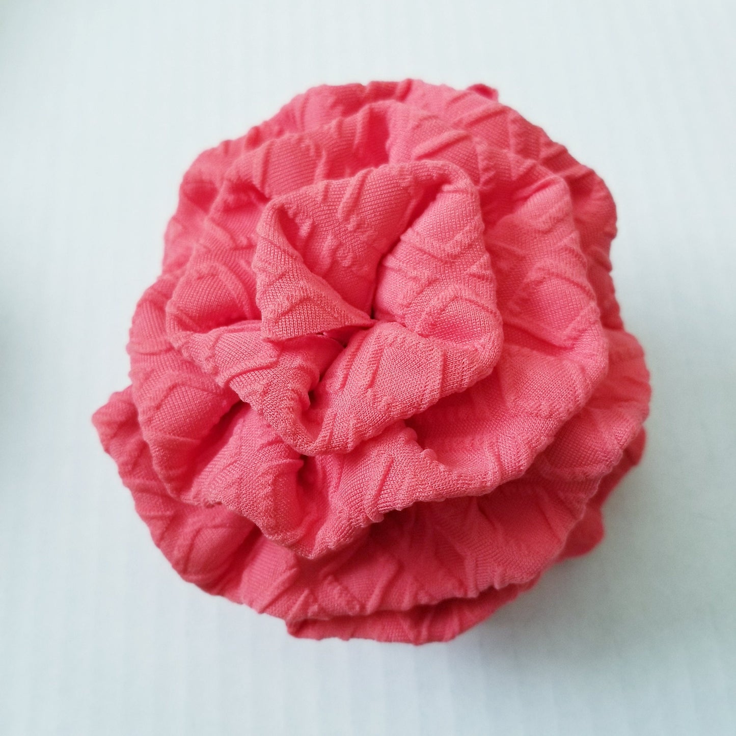 Ruffle Hair Claw Clip