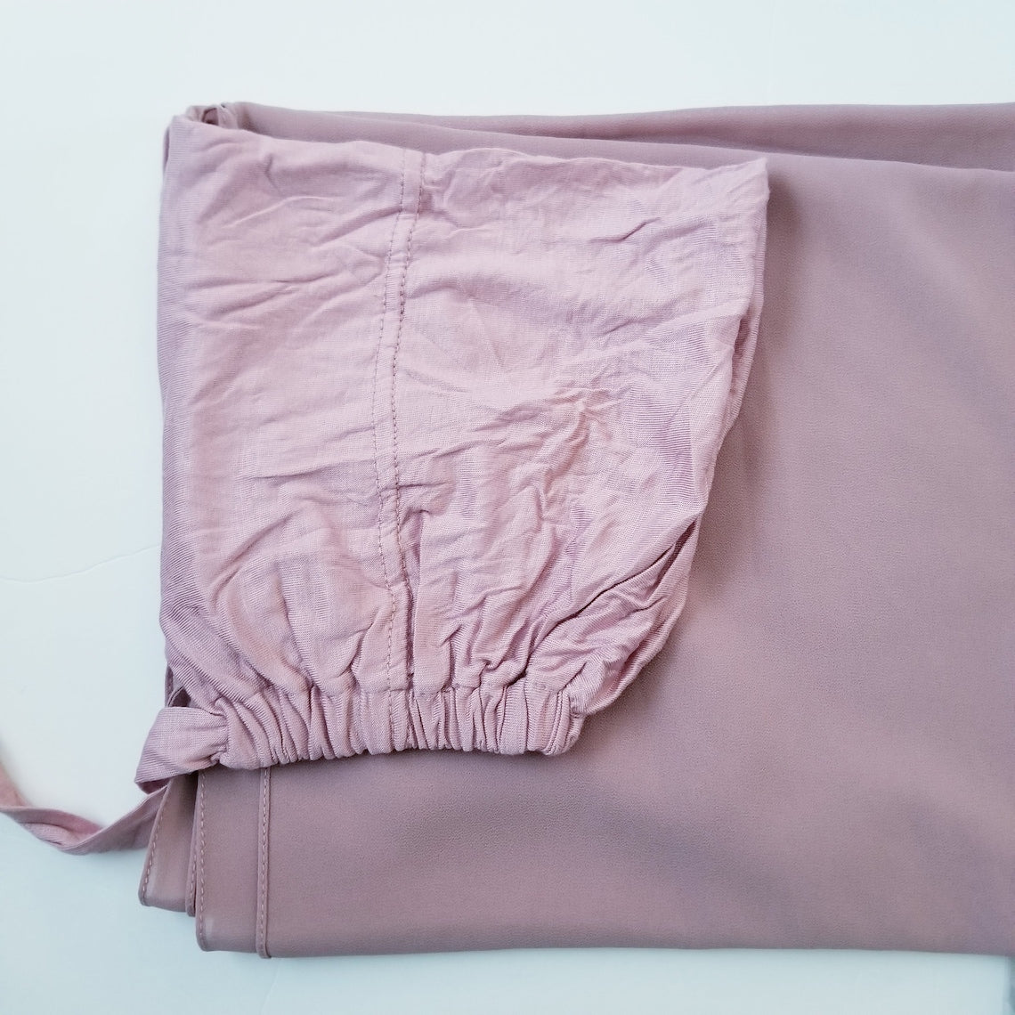 mauve instant chiffon hijab