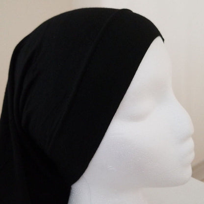 Hijab Cap Underscarf | Black Tube