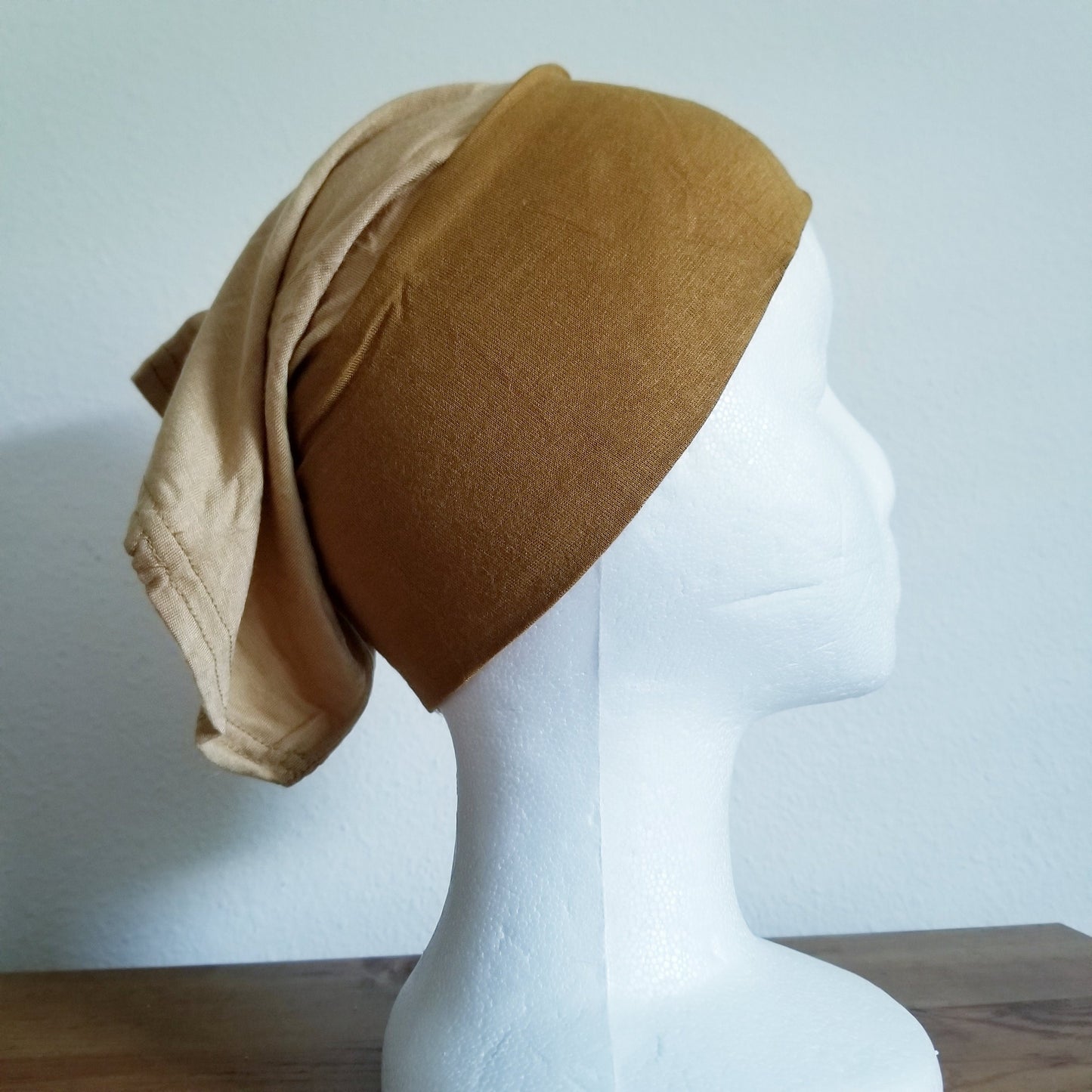 Dual Tone Hijab Tube Cap