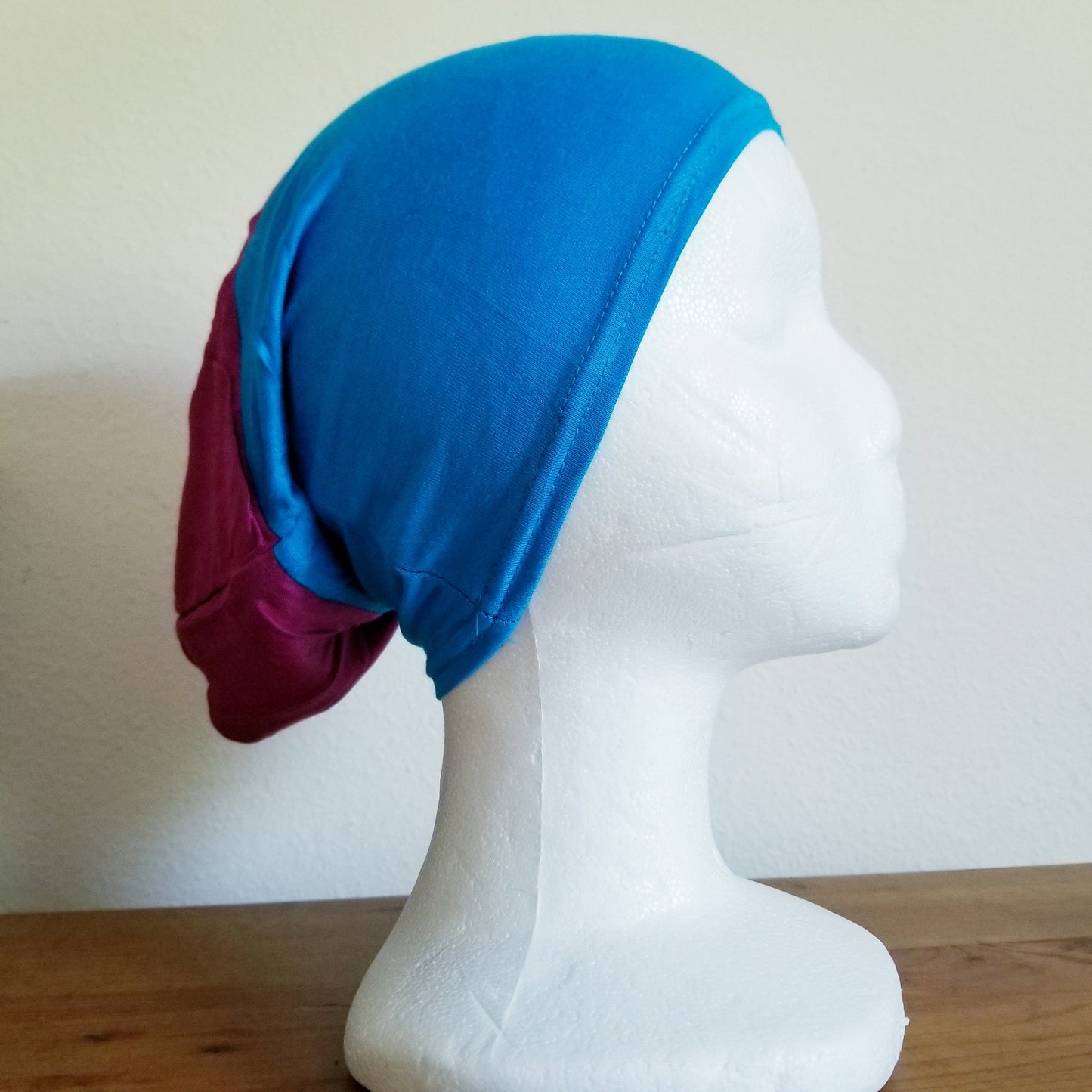 Dual Tone Hijab Tube Cap