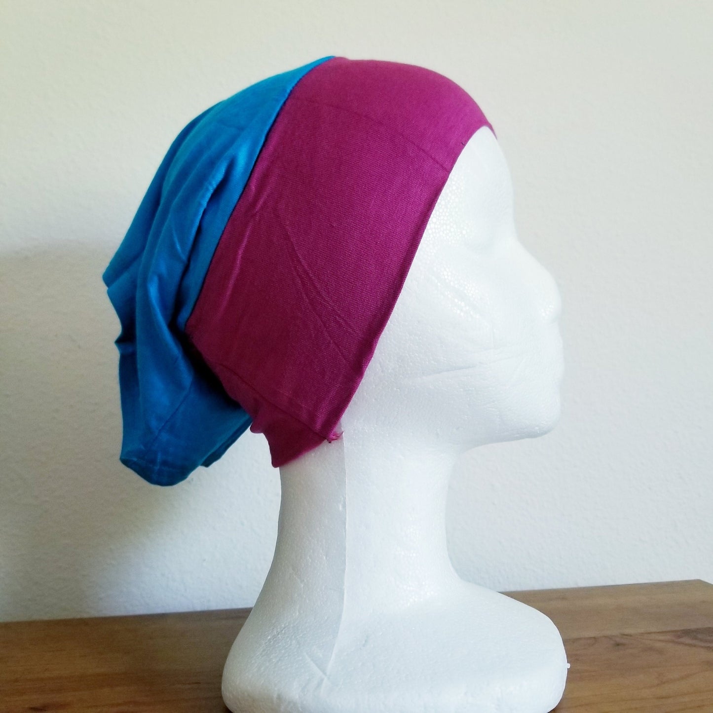 Dual Tone Hijab Tube Cap