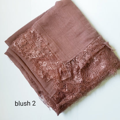 Premium Viscose Lace Hijab